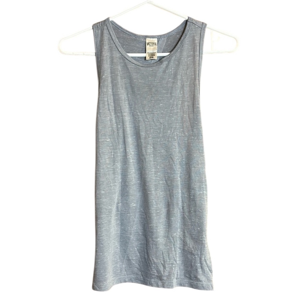 Victoria Sport Gray Tank With Open Back